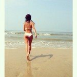 goa beach morning holi