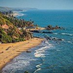 calangute india goa beach vagator