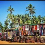 india goa beach market