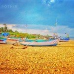 benaulim india goa beach
