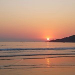 palolem india goa beach sunset