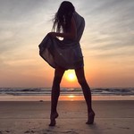 @instagram: сияй и ты. 
#wildchild #ocean #india #sunset #cavelossim #cavelossimbeach #southgoa #goalife #