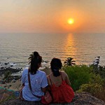 arambol goa nature sunset