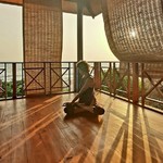 @instagram: It's so great to practice yoga at this peaceful and calm Ashvem beach ????????‍♂️
⠀
After the practice you are welcome to have healthy breakfast at Anahata and enjoy the beach ????
⠀
Daily classes - 9am and 4.30pm
⠀
To join and get more info - send messag