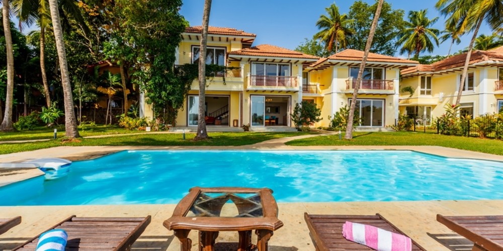 The Riverside — Luxury villa for rent in Candolim