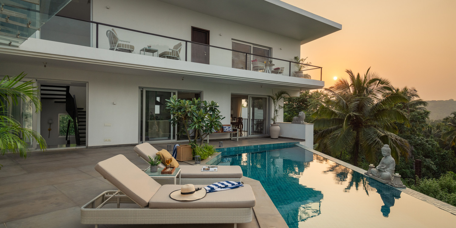 Serene Bayview 2 — Luxury villa for rent in Vagator