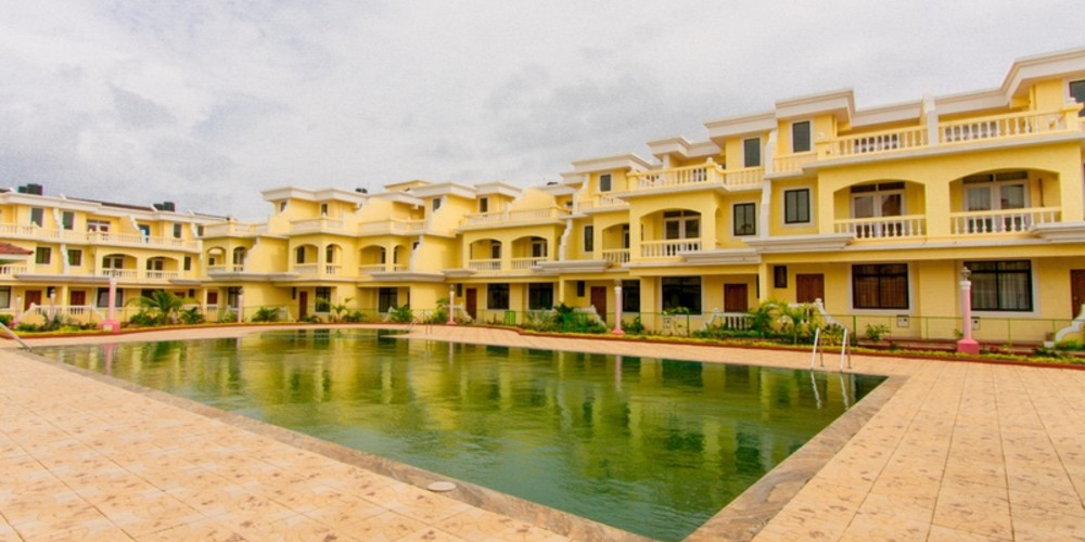 Fully furnished flat with pool — Apartment for rent in Benaulim