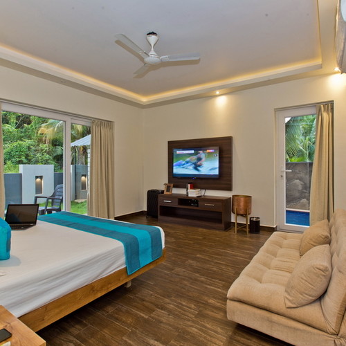 Luxury villa in Anjuna, Goa with private swimming pool