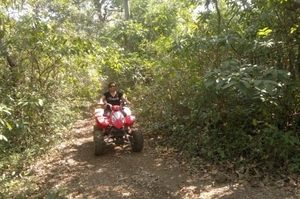 Leisure and quadracycling in South Goa