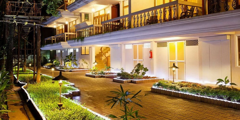 Ocean Palms Goa Resort in Calangute