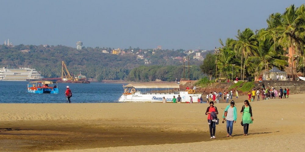 Miramar Beach in Panaji