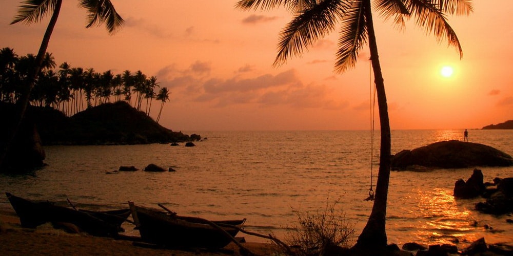 Palolem Beach in South Goa