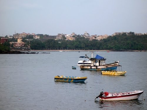 Water sports in Mandovi River